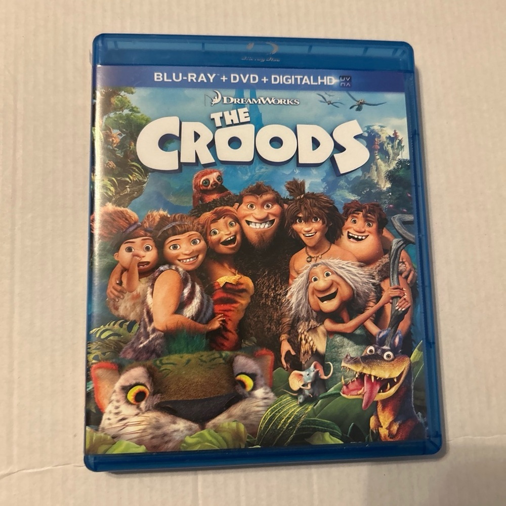 The Croods (Blu-ray/DVD, 2013, No Digital code